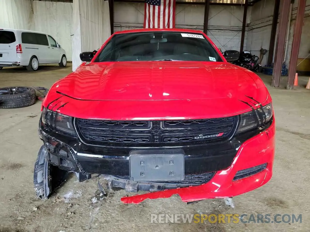 5 Photograph of a damaged car 2C3CDXBGXNH262068 DODGE CHARGER 2022