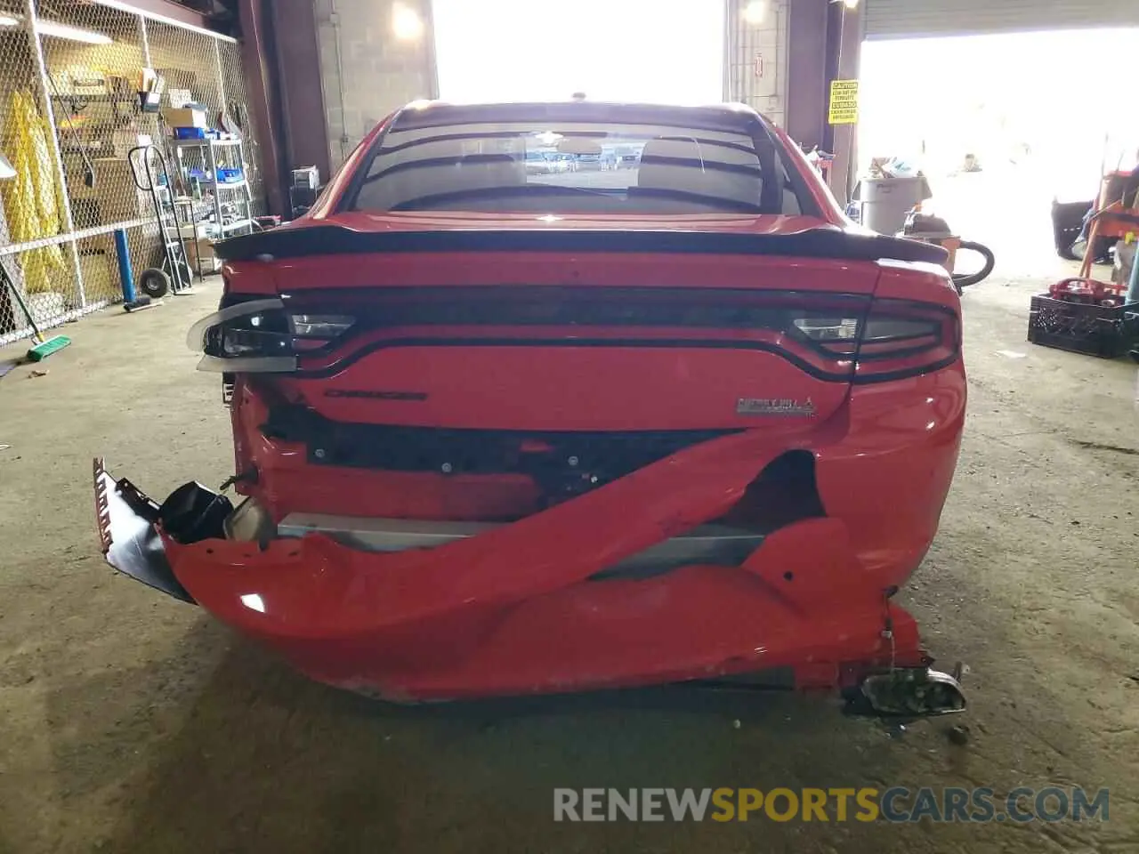 6 Photograph of a damaged car 2C3CDXBGXNH262068 DODGE CHARGER 2022