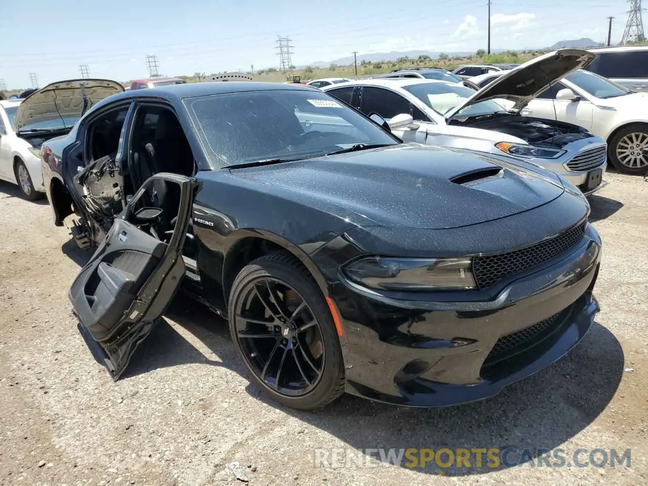 4 Photograph of a damaged car 2C3CDXCT0NH172522 DODGE CHARGER 2022