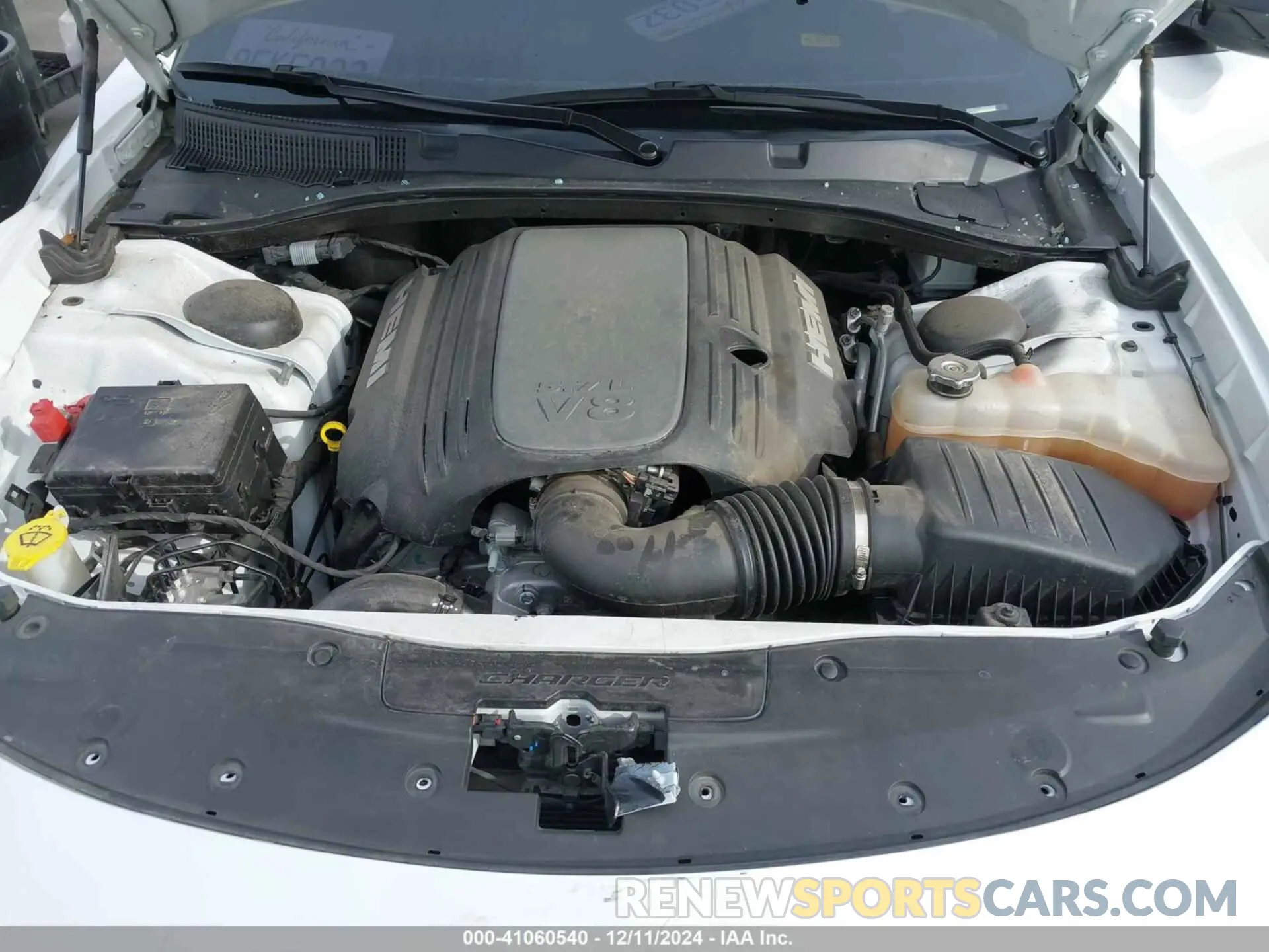 10 Photograph of a damaged car 2C3CDXCT0NH248546 DODGE CHARGER 2022