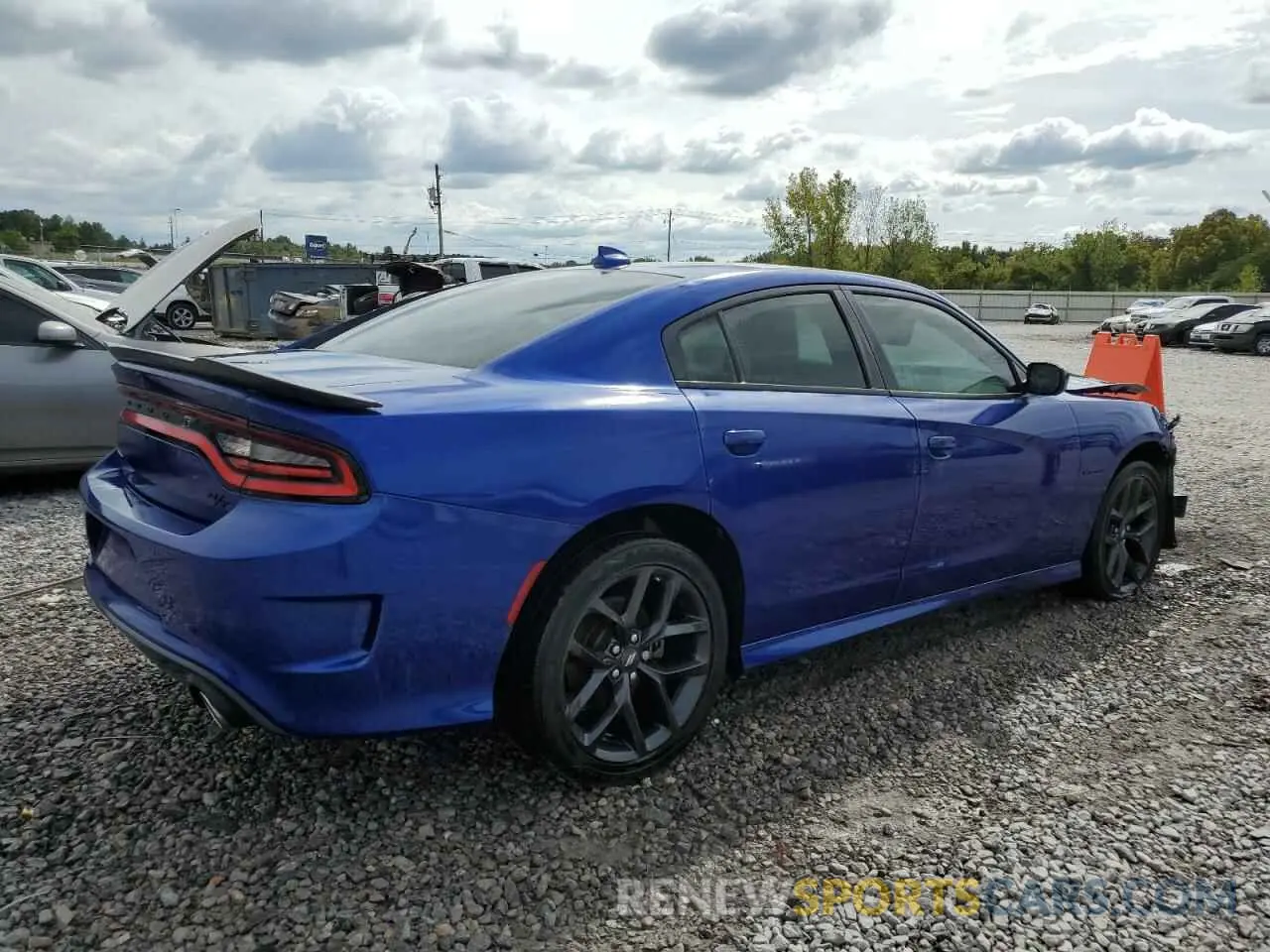 3 Photograph of a damaged car 2C3CDXCT1NH115200 DODGE CHARGER 2022