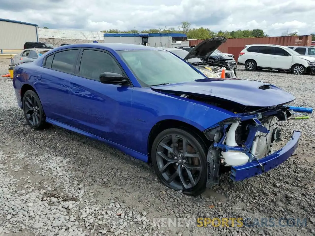 4 Photograph of a damaged car 2C3CDXCT1NH115200 DODGE CHARGER 2022