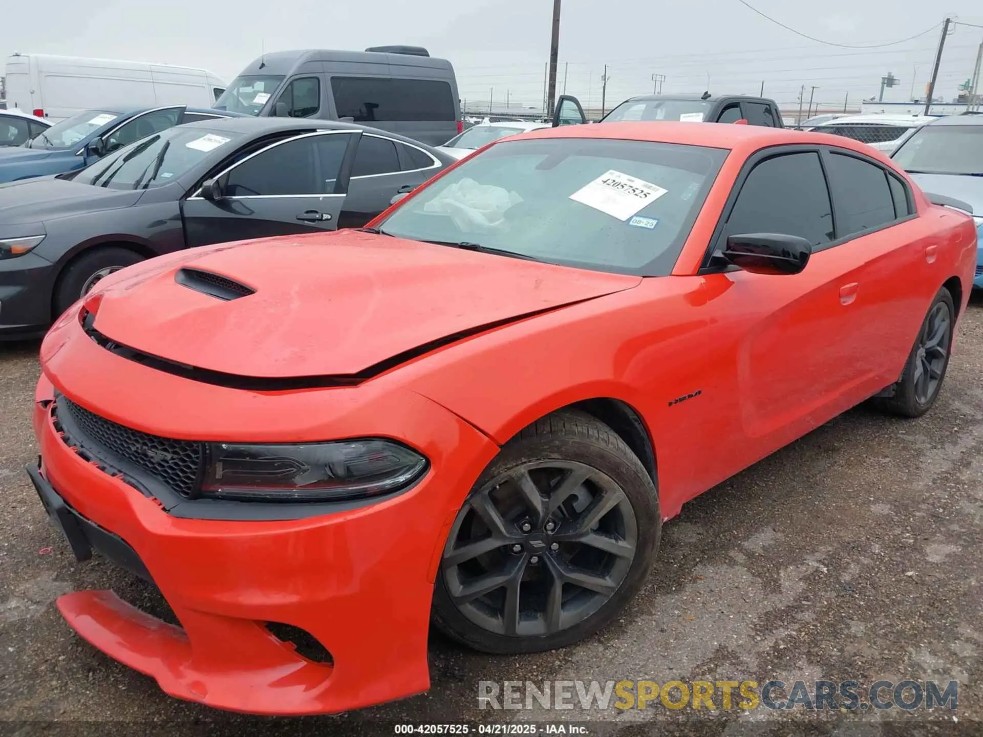 2 Photograph of a damaged car 2C3CDXCT1NH169757 DODGE CHARGER 2022