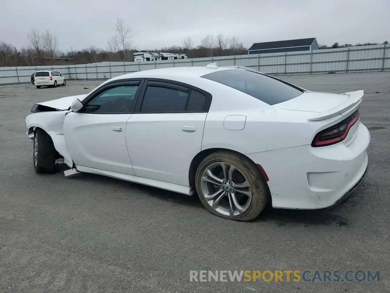2 Photograph of a damaged car 2C3CDXCT1NH192603 DODGE CHARGER 2022