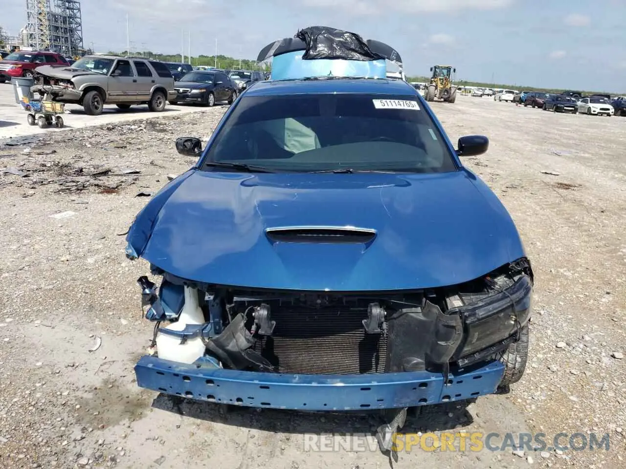 5 Photograph of a damaged car 2C3CDXCT1NH235868 DODGE CHARGER 2022