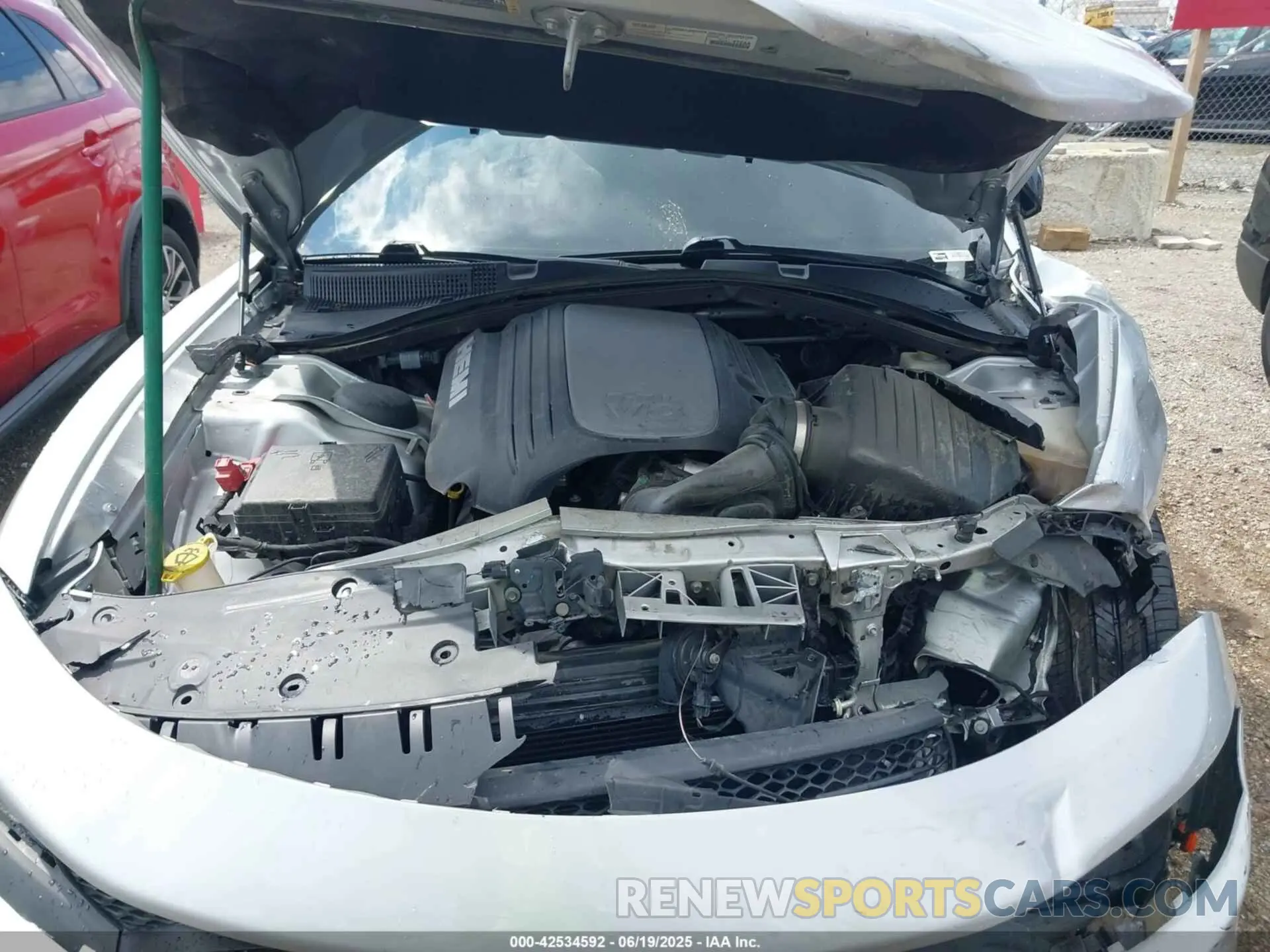10 Photograph of a damaged car 2C3CDXCT1NH240536 DODGE CHARGER 2022