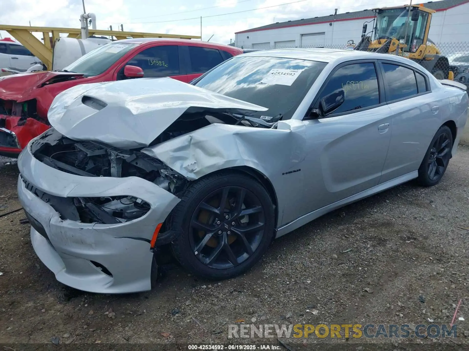 2 Photograph of a damaged car 2C3CDXCT1NH240536 DODGE CHARGER 2022