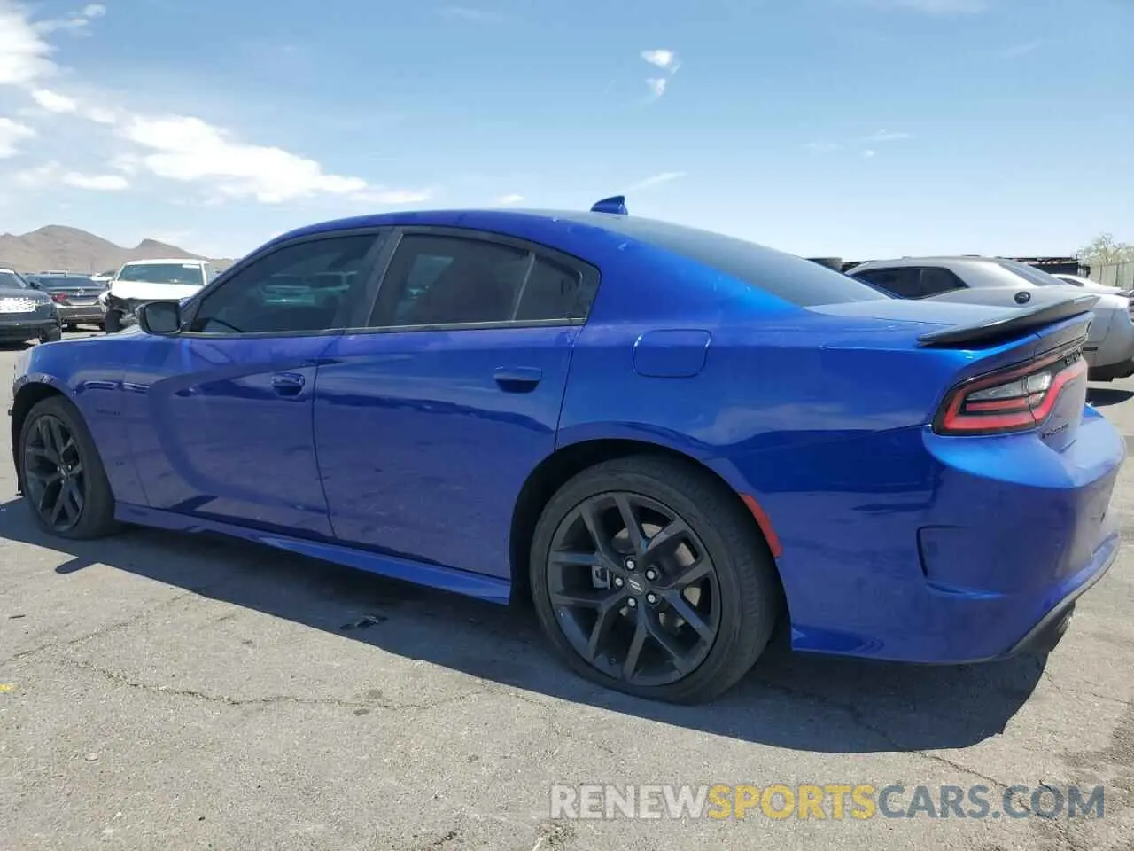 2 Photograph of a damaged car 2C3CDXCT2NH157567 DODGE CHARGER 2022