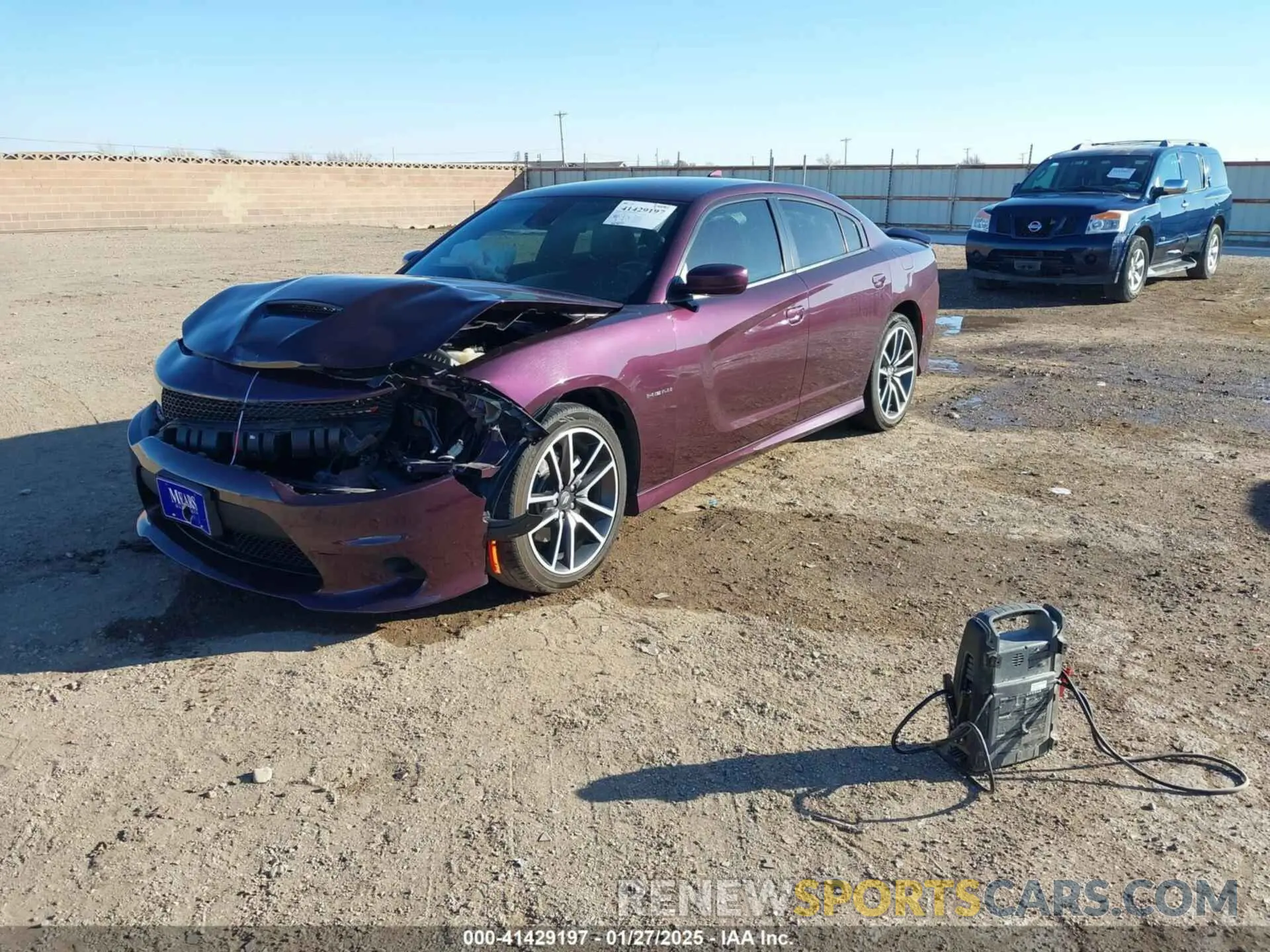 2 Photograph of a damaged car 2C3CDXCT2NH235541 DODGE CHARGER 2022