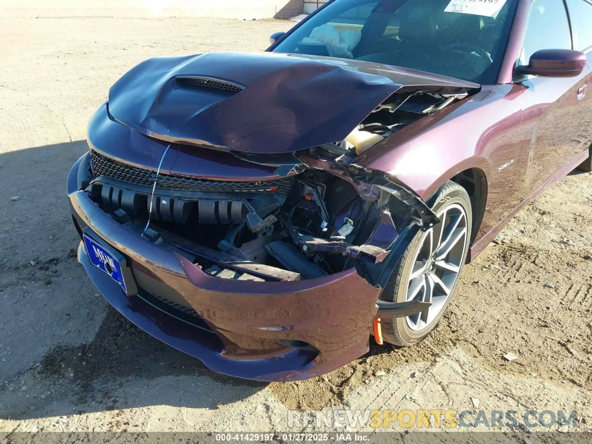 6 Photograph of a damaged car 2C3CDXCT2NH235541 DODGE CHARGER 2022