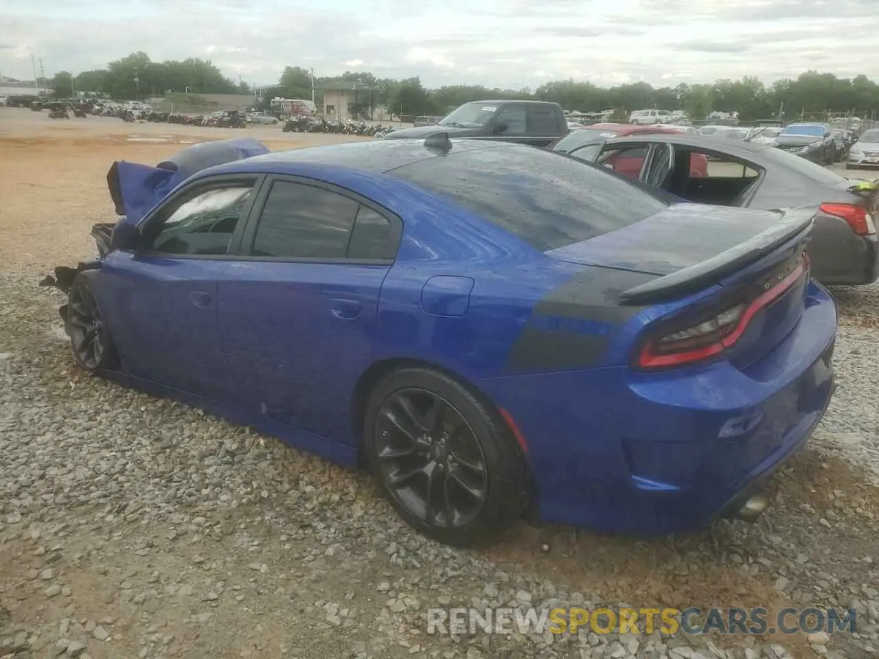 2 Photograph of a damaged car 2C3CDXCT4NH130208 DODGE CHARGER 2022