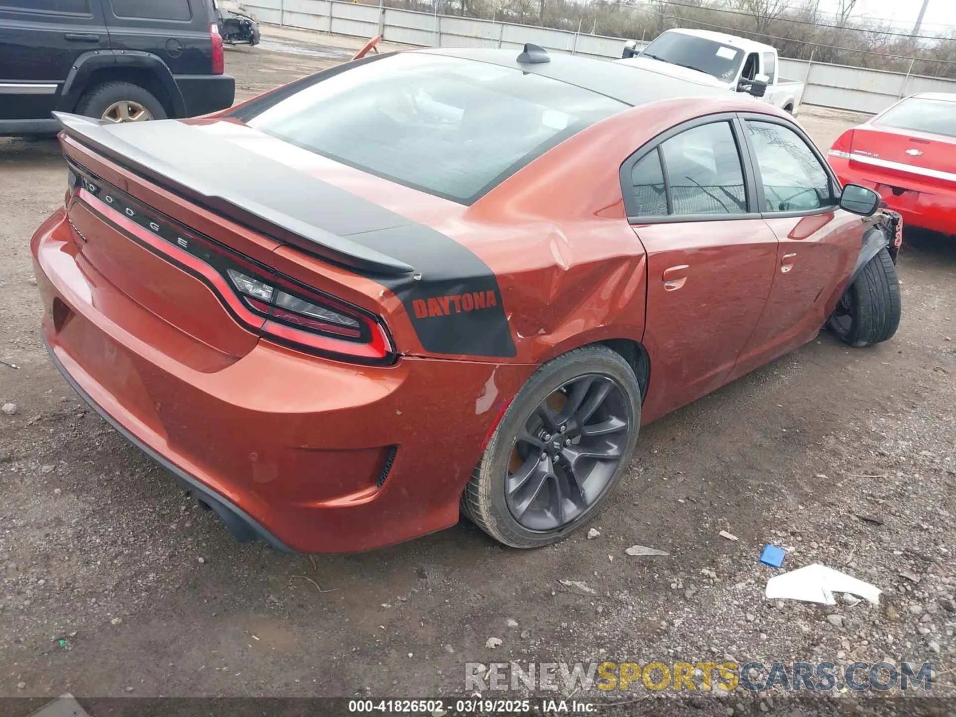 4 Photograph of a damaged car 2C3CDXCT4NH183670 DODGE CHARGER 2022