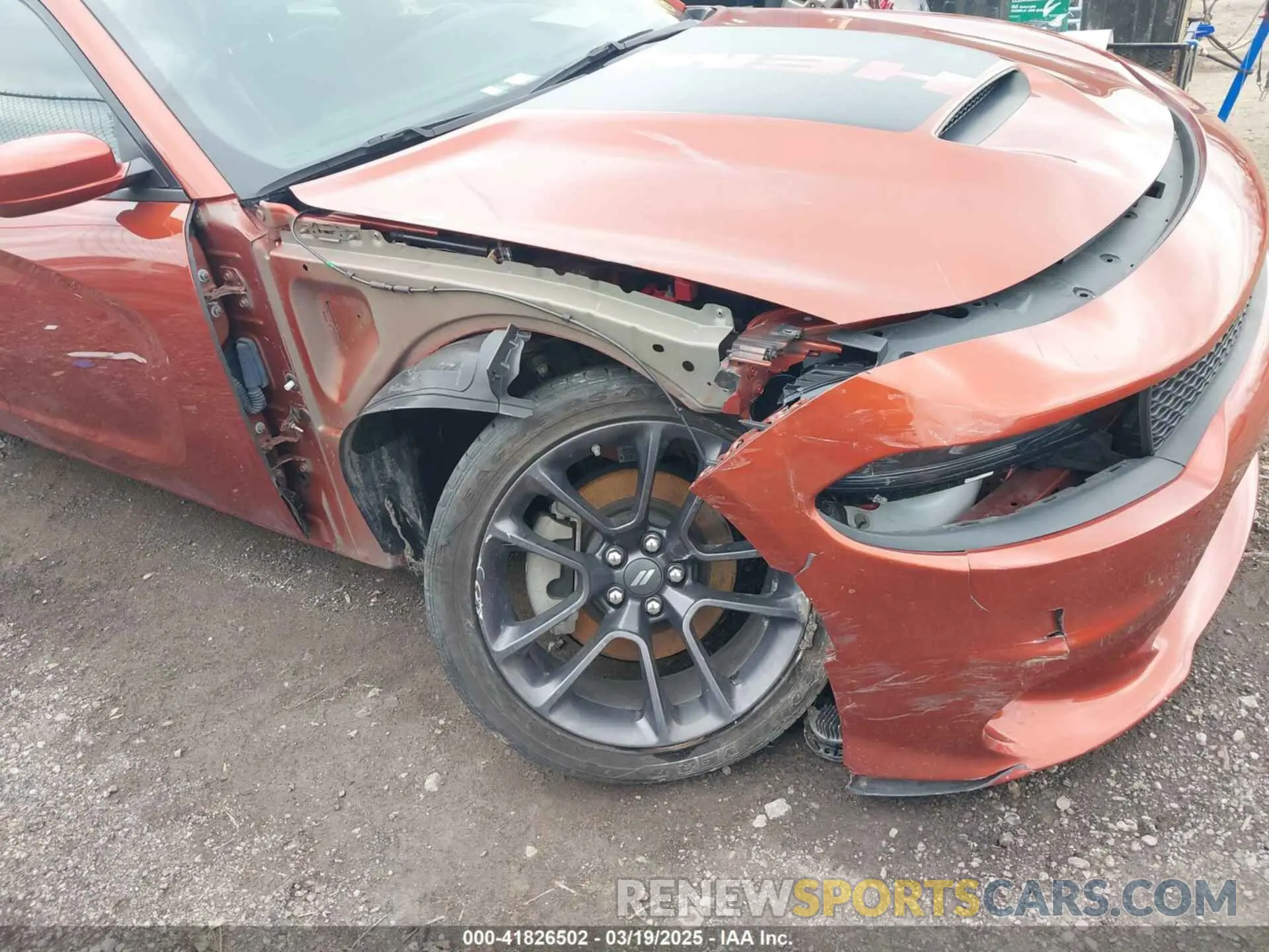 6 Photograph of a damaged car 2C3CDXCT4NH183670 DODGE CHARGER 2022