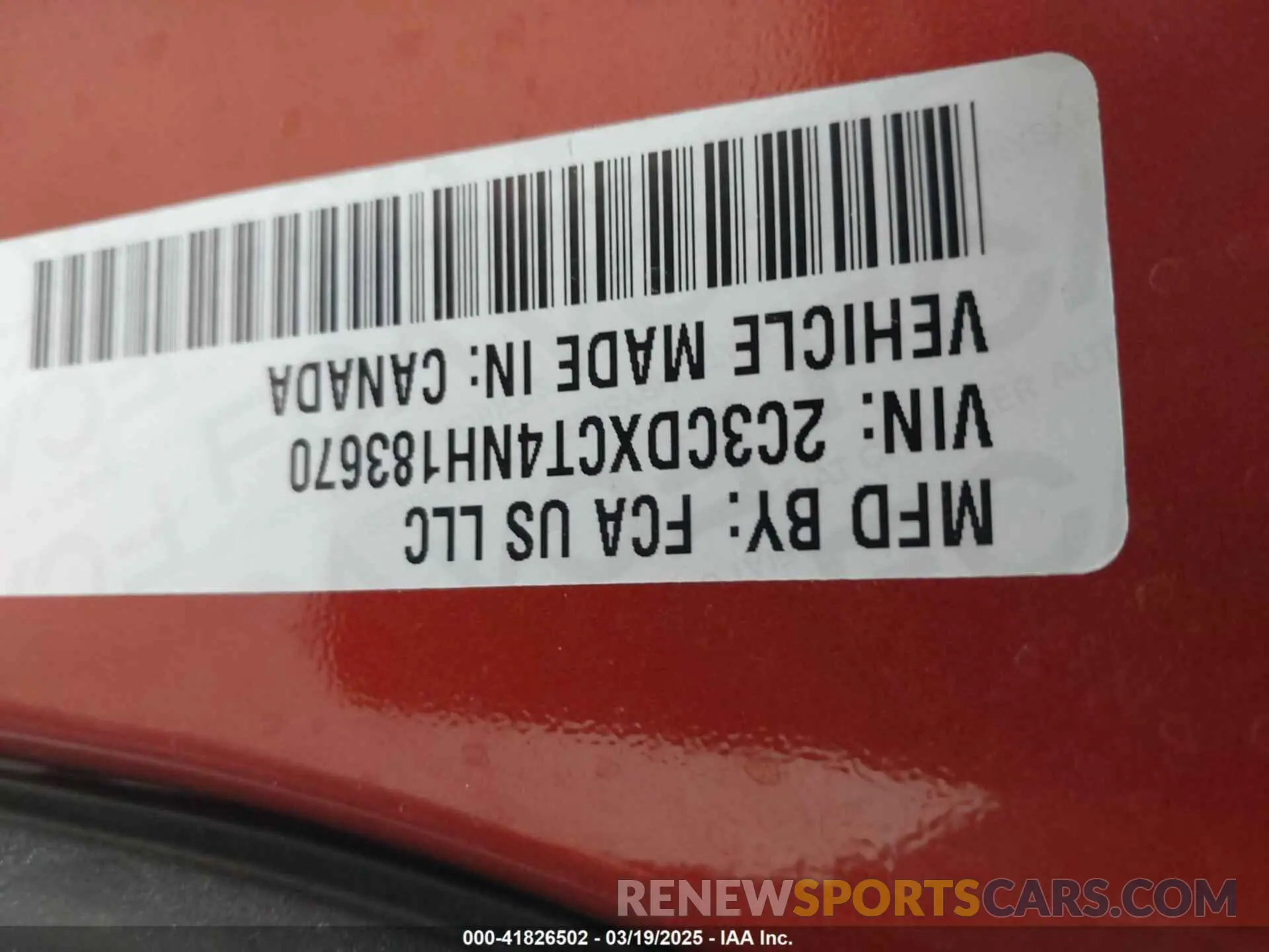 9 Photograph of a damaged car 2C3CDXCT4NH183670 DODGE CHARGER 2022