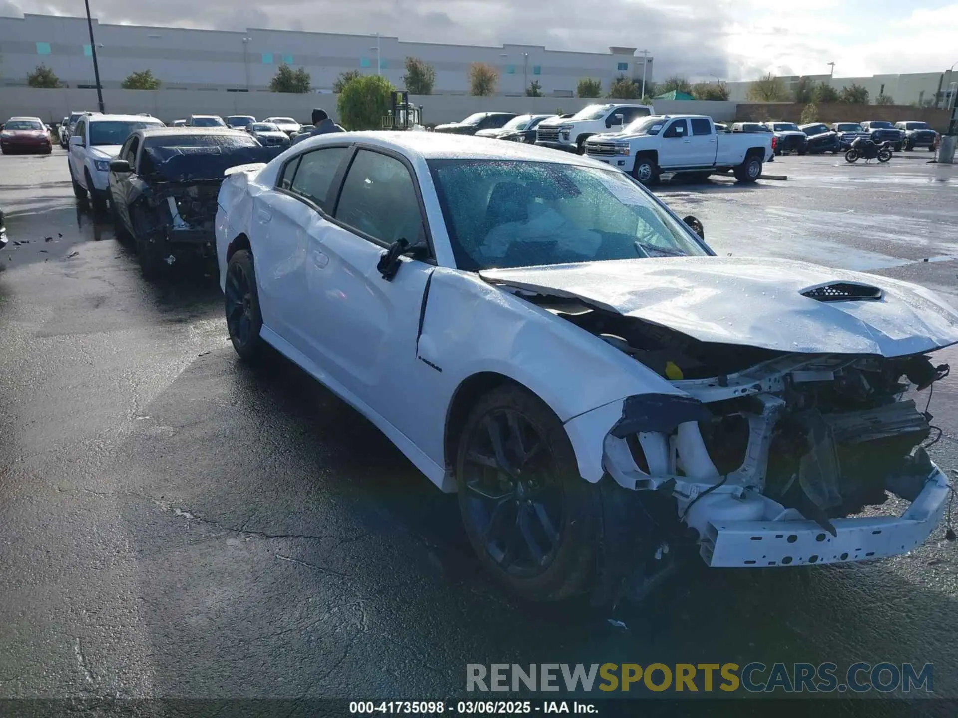 1 Photograph of a damaged car 2C3CDXCT4NH202170 DODGE CHARGER 2022