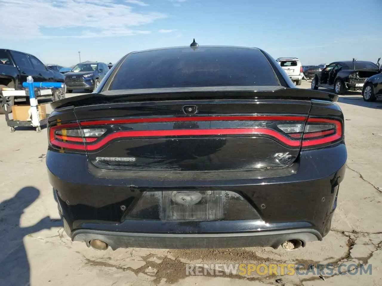 6 Photograph of a damaged car 2C3CDXCT5NH119007 DODGE CHARGER 2022