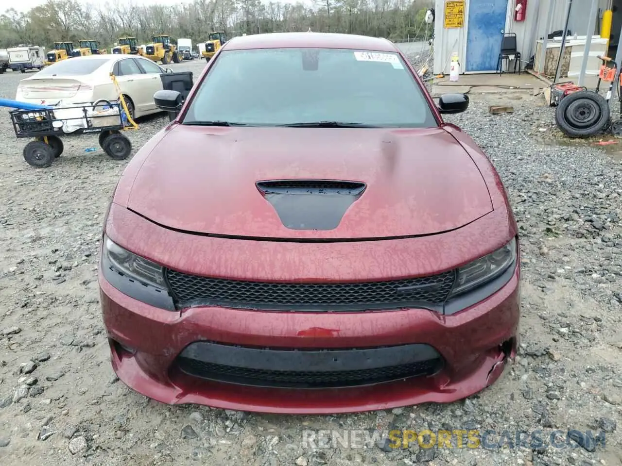 5 Photograph of a damaged car 2C3CDXCT5NH138592 DODGE CHARGER 2022