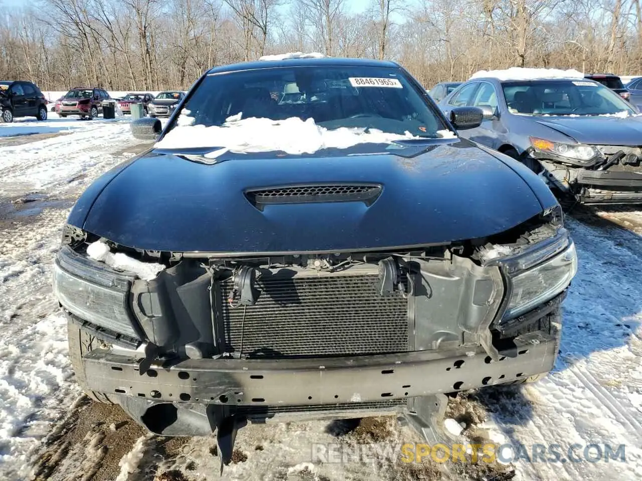 5 Photograph of a damaged car 2C3CDXCT6NH172461 DODGE CHARGER 2022