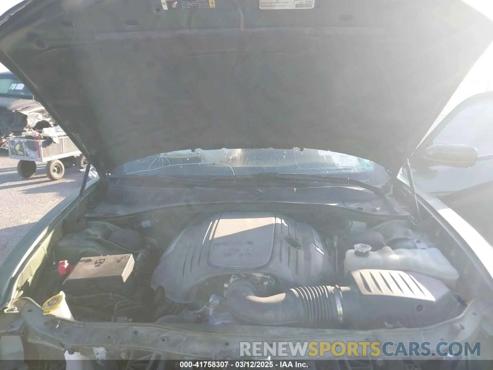 10 Photograph of a damaged car 2C3CDXCT6NH202445 DODGE CHARGER 2022