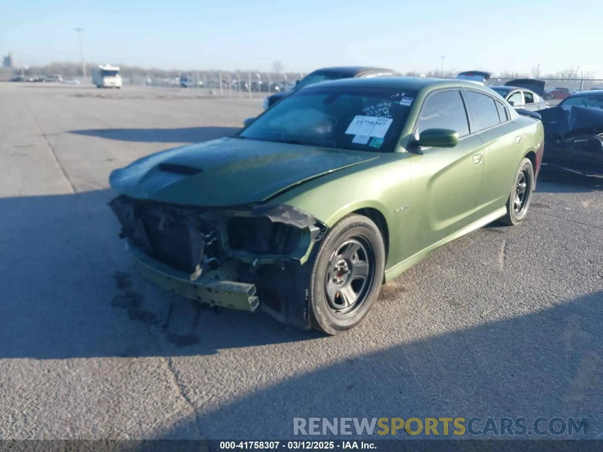 2 Photograph of a damaged car 2C3CDXCT6NH202445 DODGE CHARGER 2022