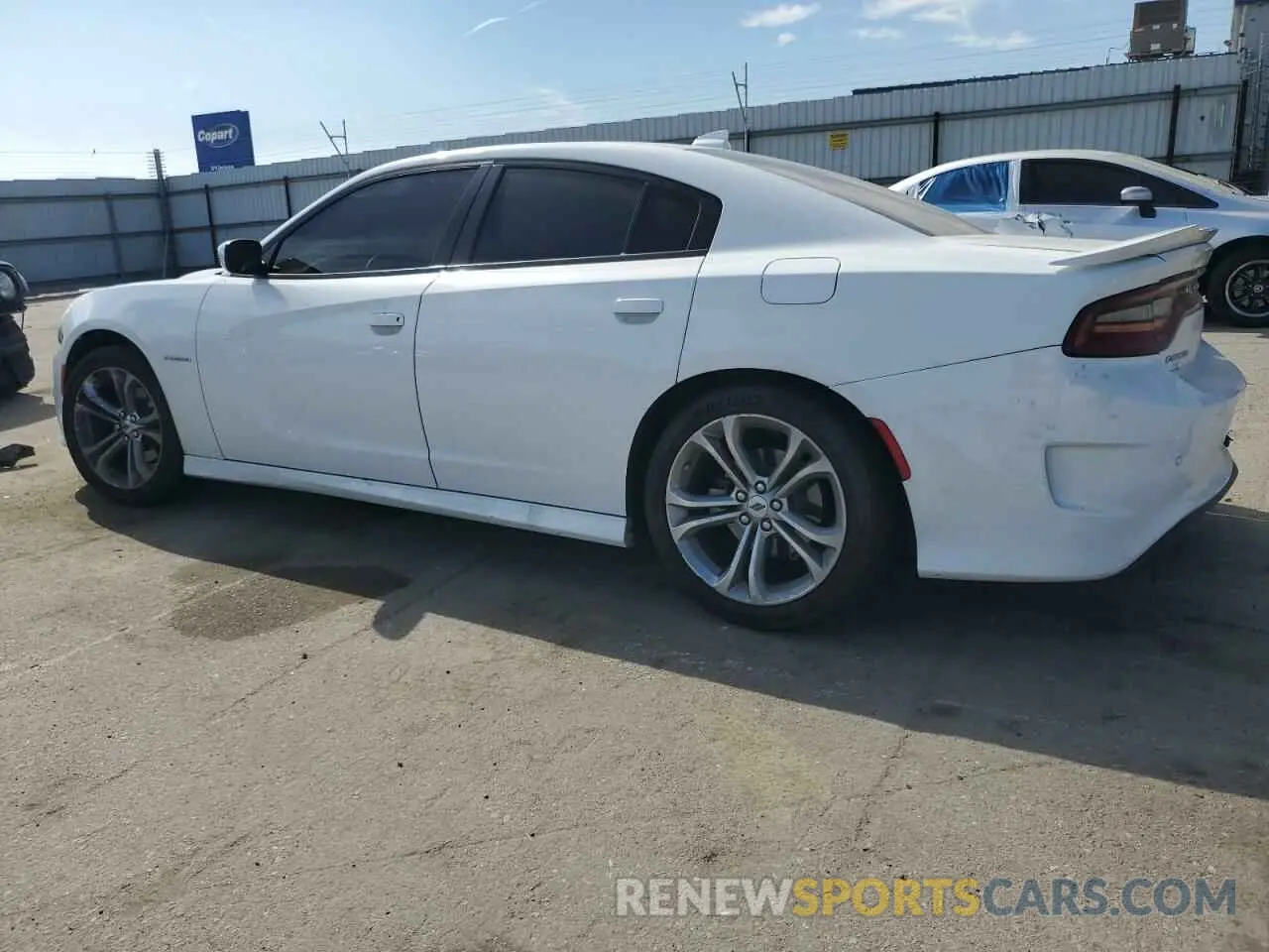 2 Photograph of a damaged car 2C3CDXCT6NH232089 DODGE CHARGER 2022