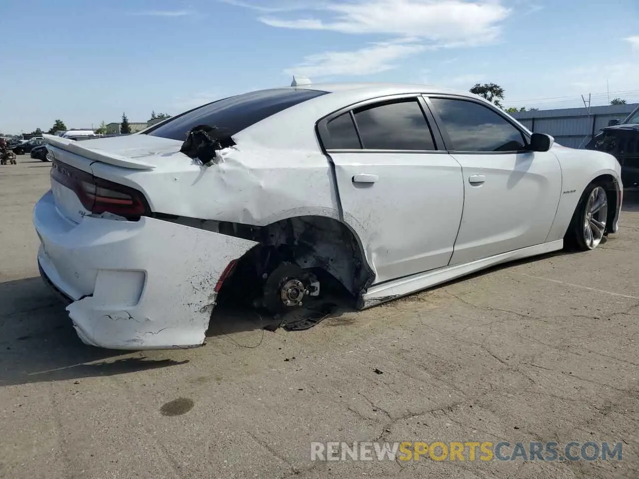 3 Photograph of a damaged car 2C3CDXCT6NH232089 DODGE CHARGER 2022