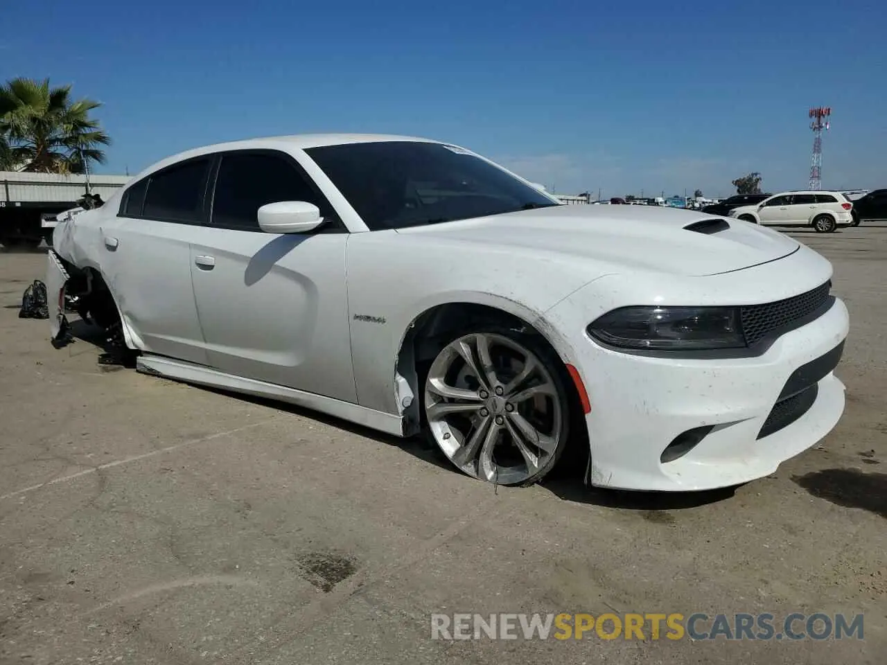 4 Photograph of a damaged car 2C3CDXCT6NH232089 DODGE CHARGER 2022