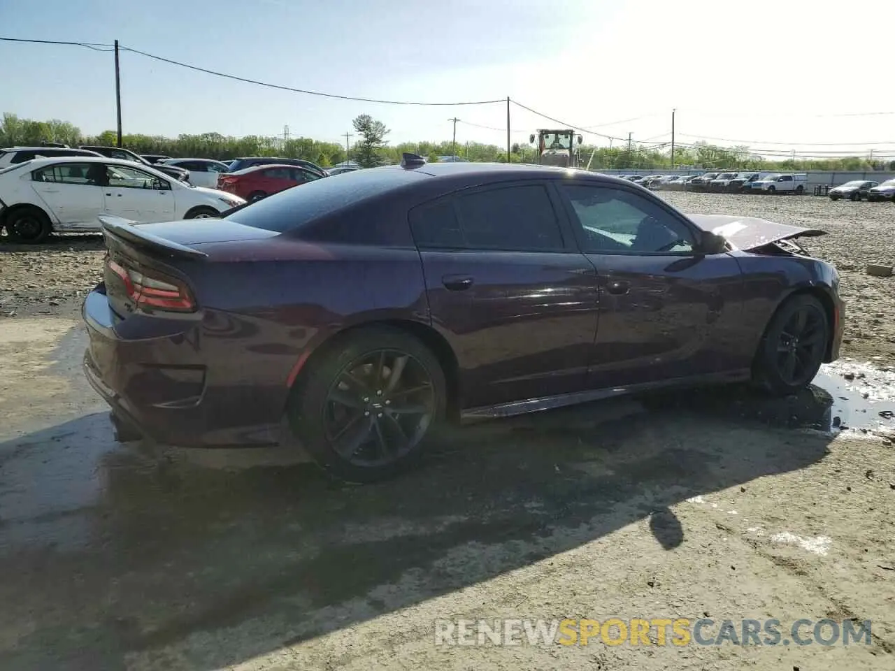 3 Photograph of a damaged car 2C3CDXCT7NH135807 DODGE CHARGER 2022