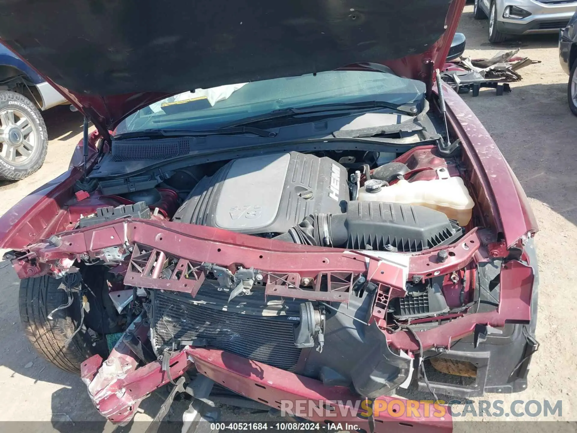 10 Photograph of a damaged car 2C3CDXCT7NH142031 DODGE CHARGER 2022
