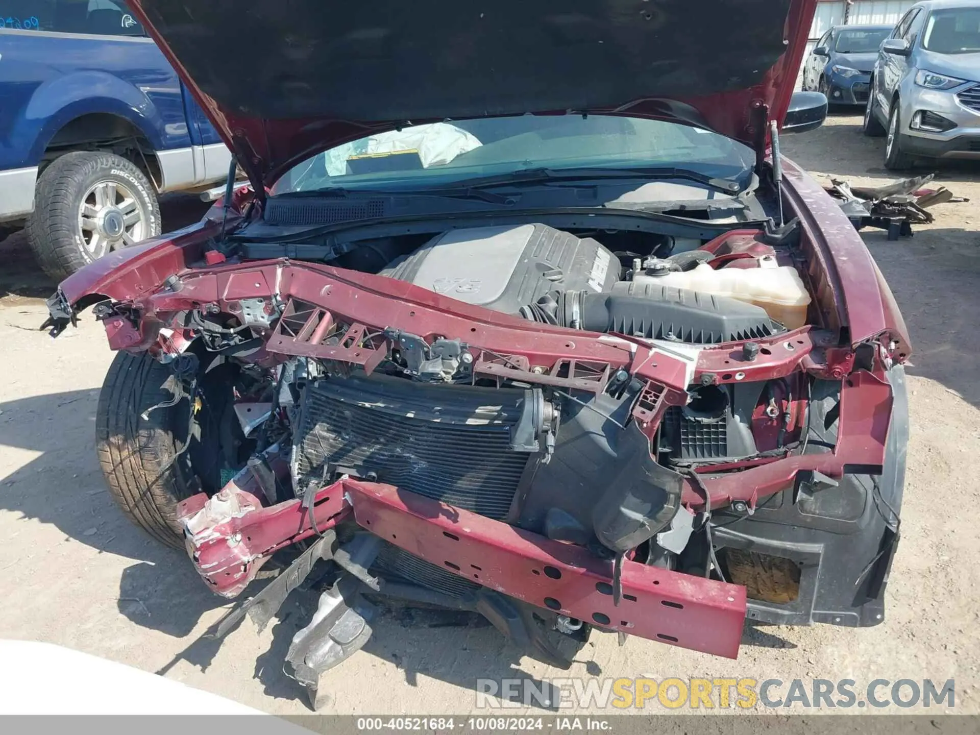 6 Photograph of a damaged car 2C3CDXCT7NH142031 DODGE CHARGER 2022