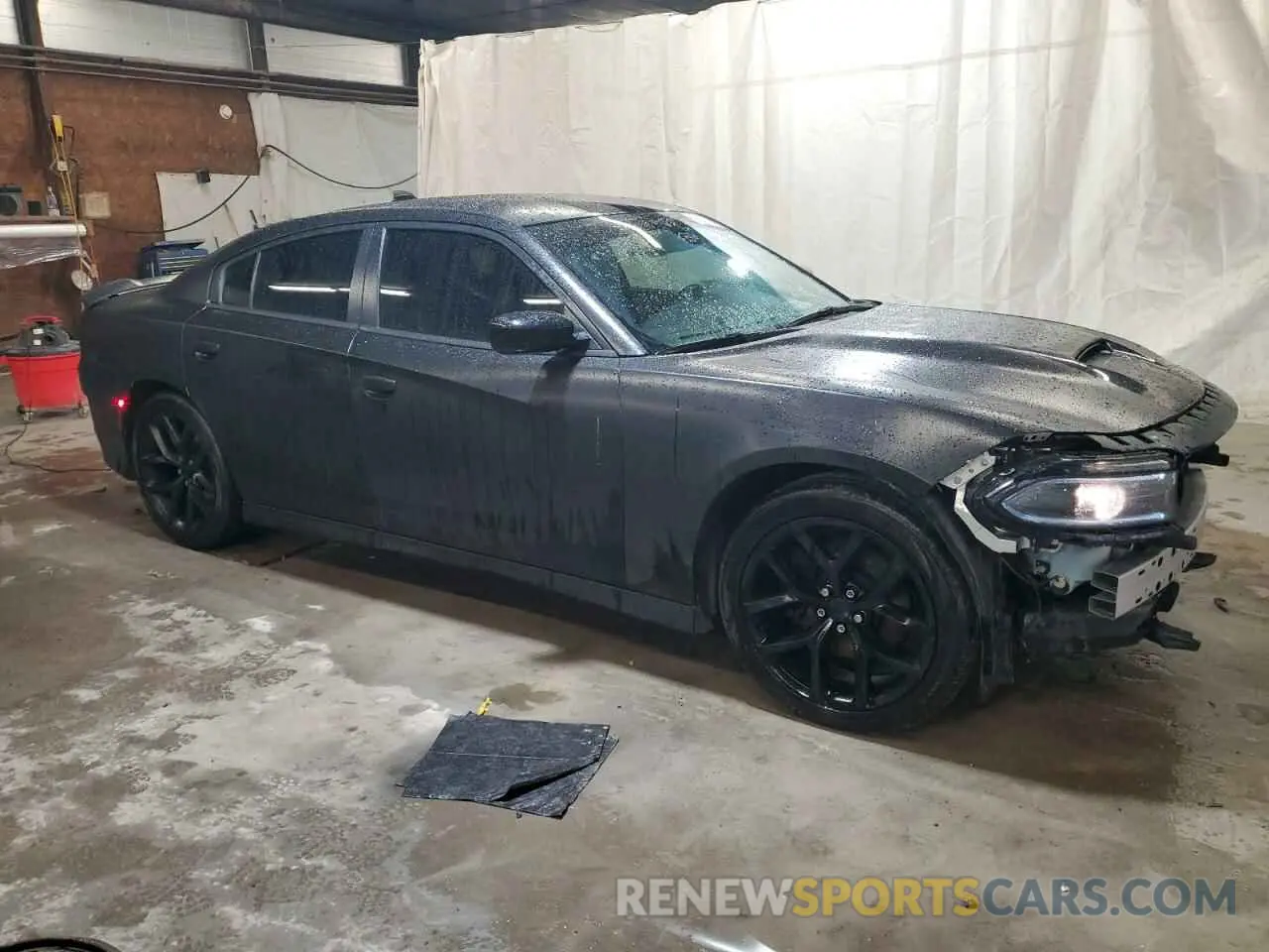 4 Photograph of a damaged car 2C3CDXCT7NH189754 DODGE CHARGER 2022