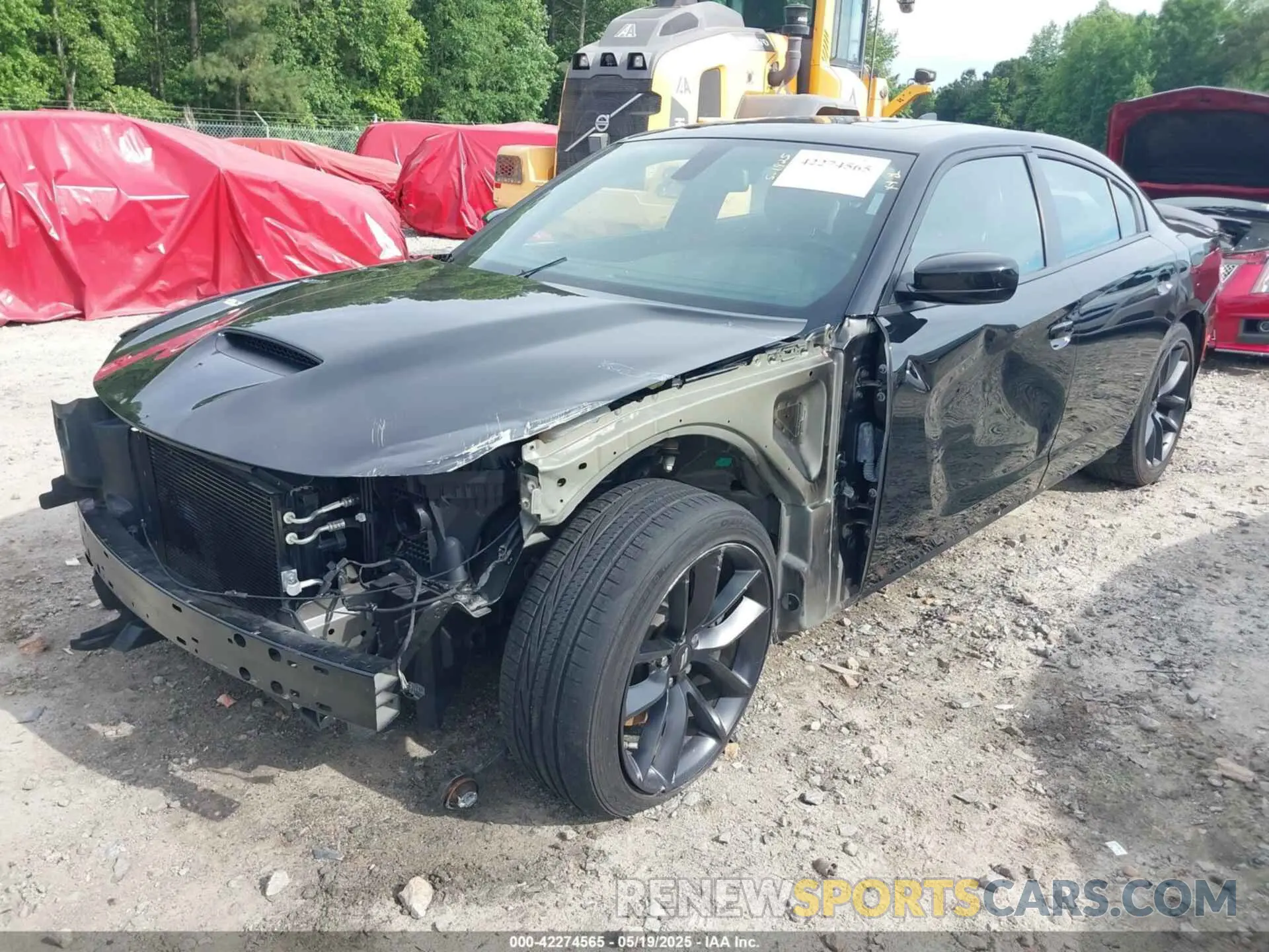 2 Photograph of a damaged car 2C3CDXCT7NH194873 DODGE CHARGER 2022