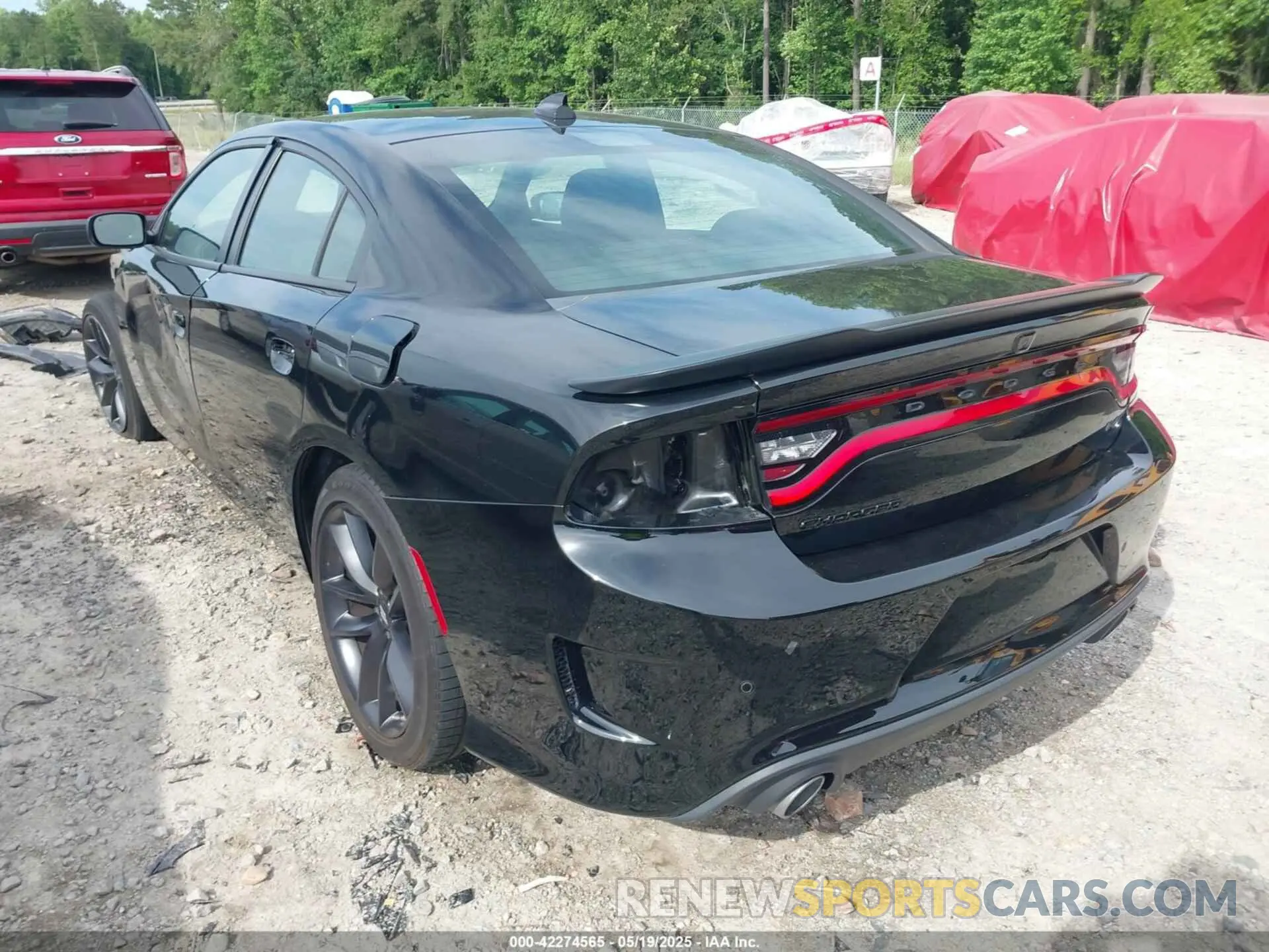 3 Photograph of a damaged car 2C3CDXCT7NH194873 DODGE CHARGER 2022