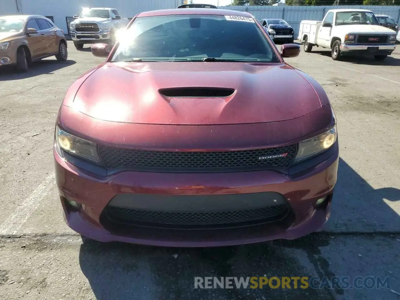 5 Photograph of a damaged car 2C3CDXCT7NH228536 DODGE CHARGER 2022