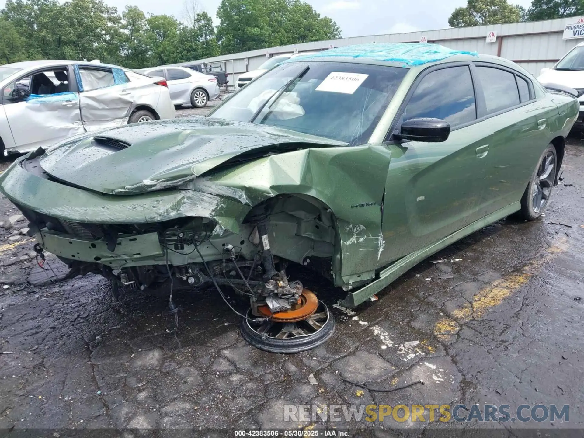 2 Photograph of a damaged car 2C3CDXCT7NH236149 DODGE CHARGER 2022