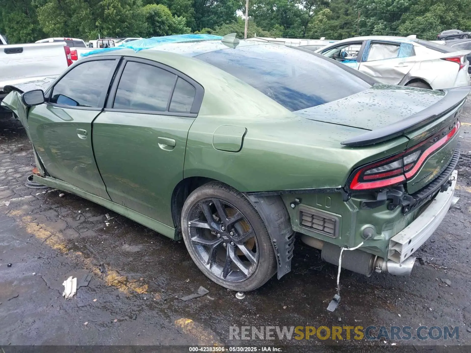 3 Photograph of a damaged car 2C3CDXCT7NH236149 DODGE CHARGER 2022