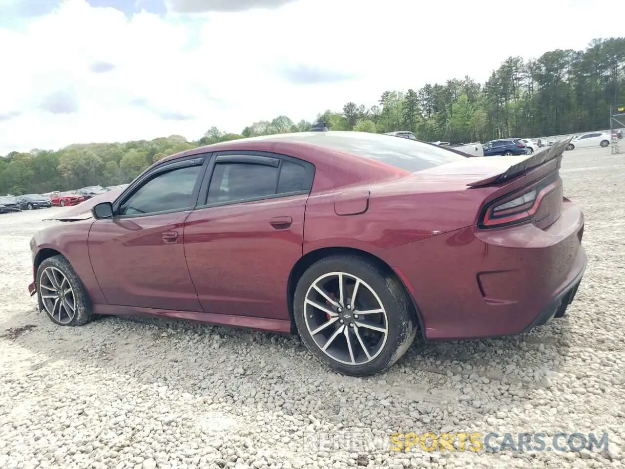 2 Photograph of a damaged car 2C3CDXCT7NH267479 DODGE CHARGER 2022