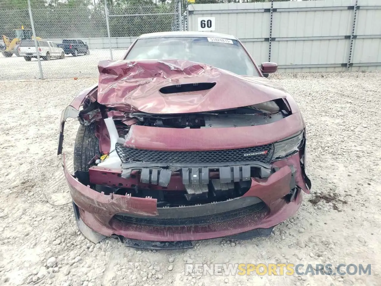 5 Photograph of a damaged car 2C3CDXCT7NH267479 DODGE CHARGER 2022