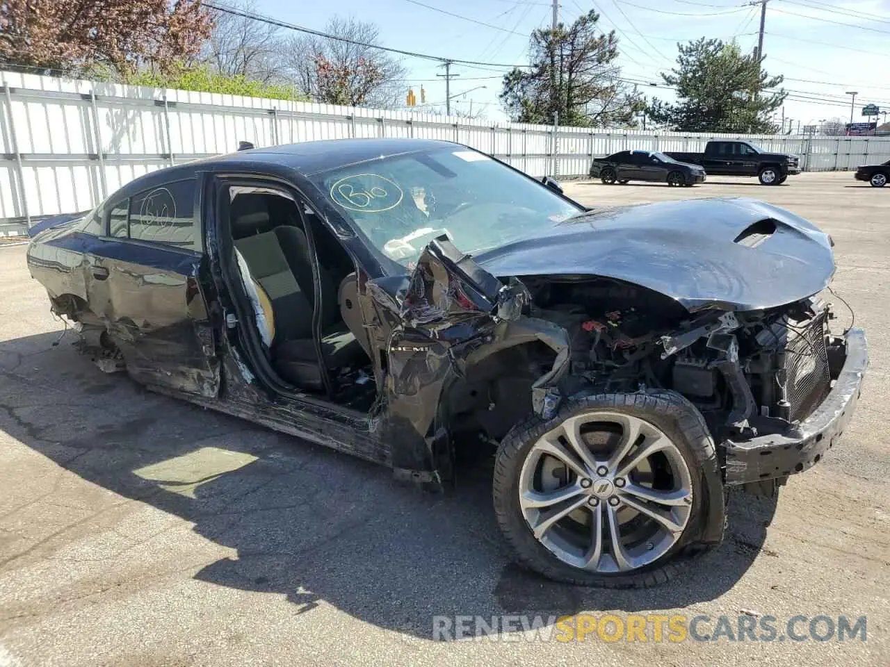 4 Photograph of a damaged car 2C3CDXCT8NH194896 DODGE CHARGER 2022