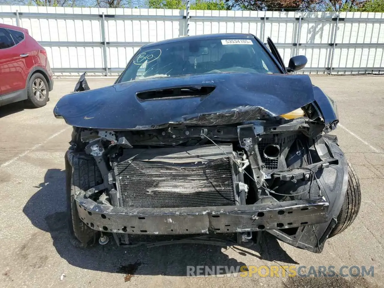 5 Photograph of a damaged car 2C3CDXCT8NH194896 DODGE CHARGER 2022