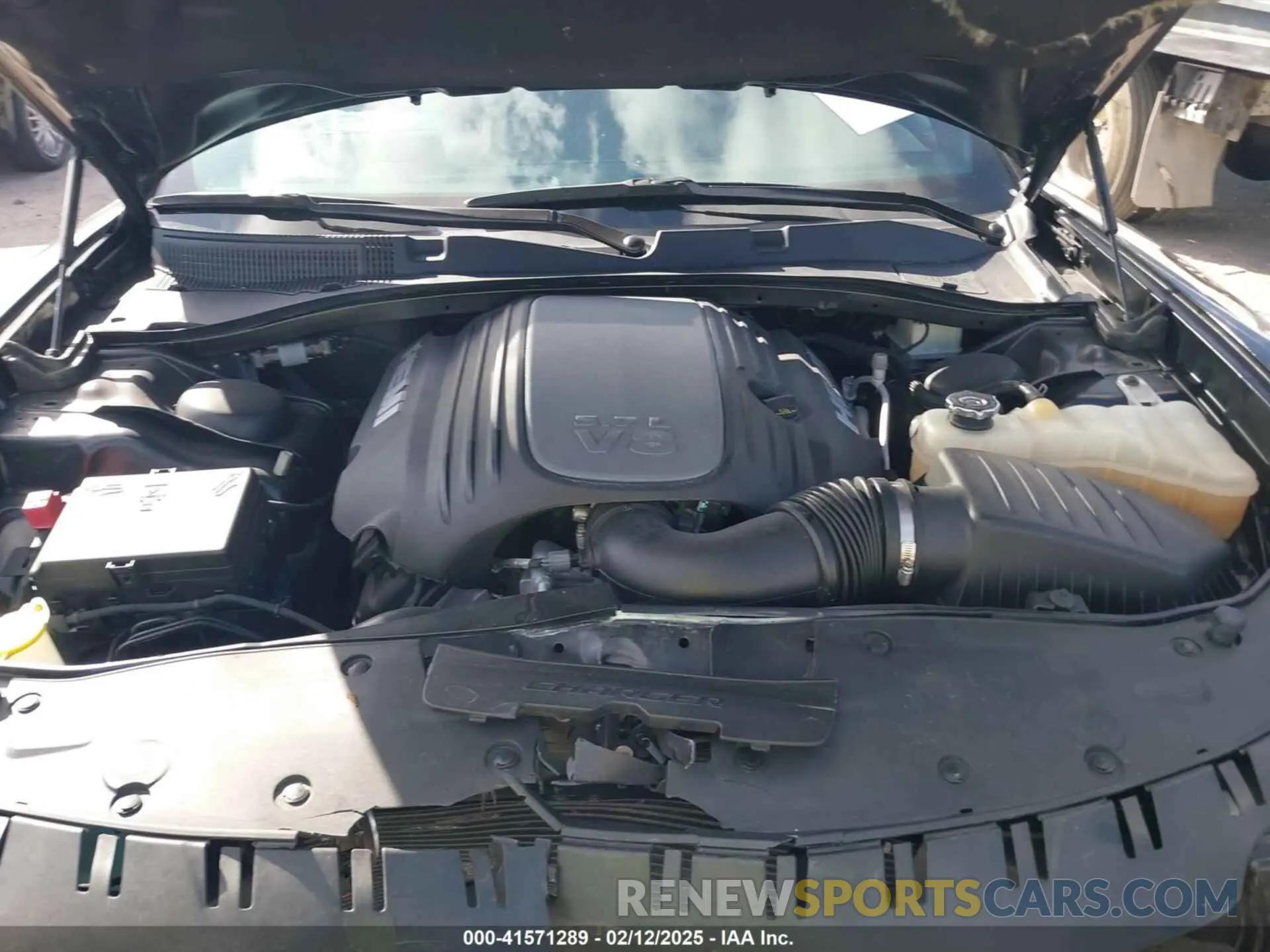 10 Photograph of a damaged car 2C3CDXCT8NH244227 DODGE CHARGER 2022