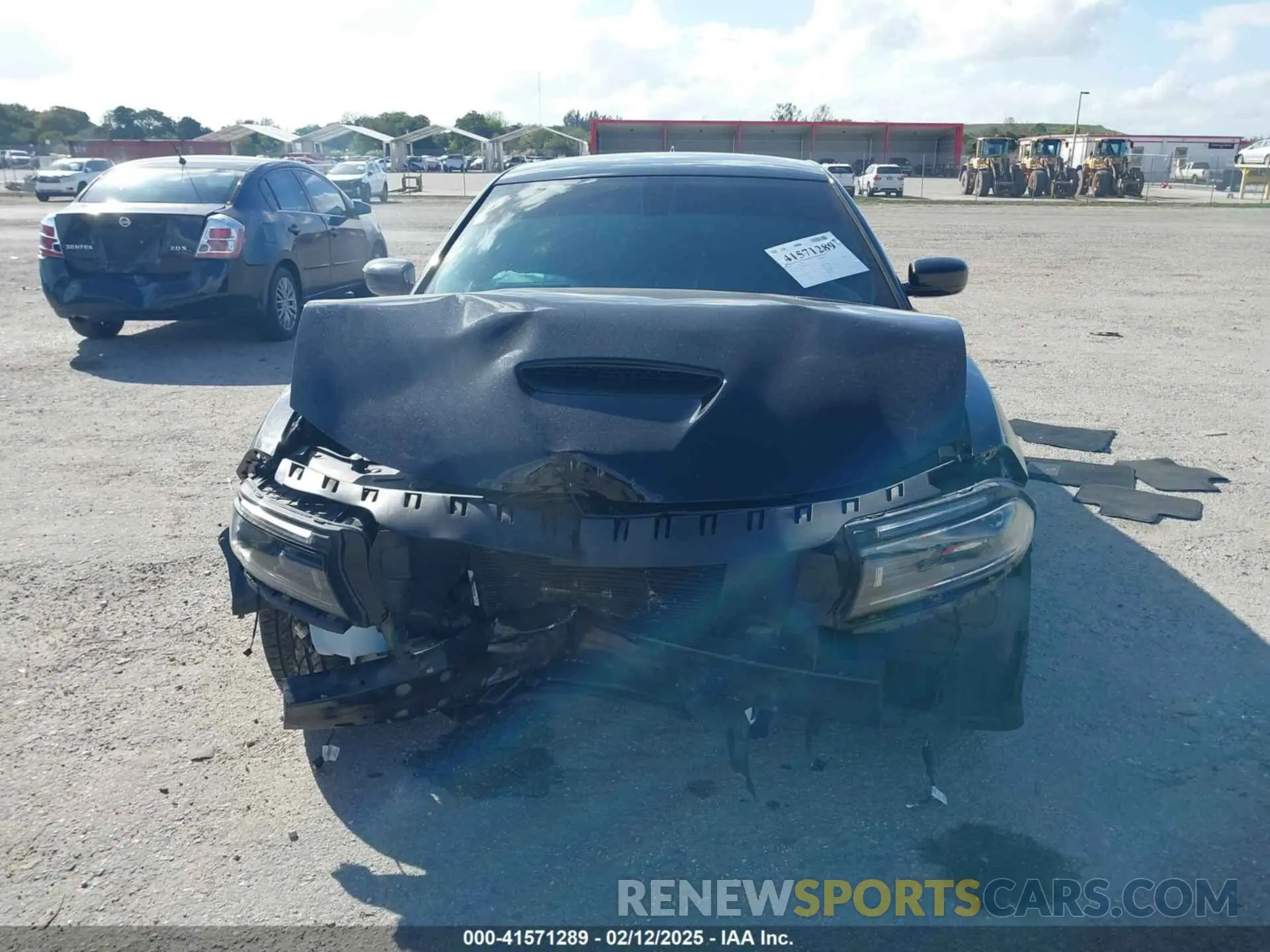 12 Photograph of a damaged car 2C3CDXCT8NH244227 DODGE CHARGER 2022