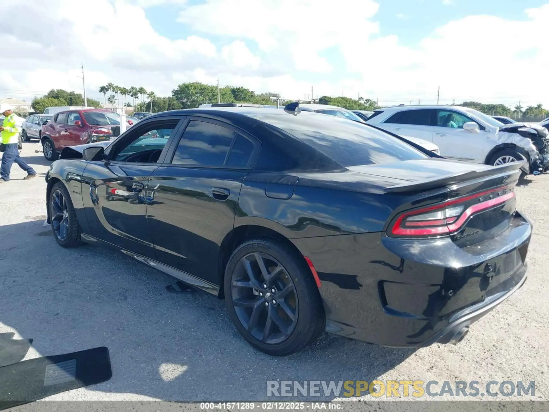 3 Photograph of a damaged car 2C3CDXCT8NH244227 DODGE CHARGER 2022
