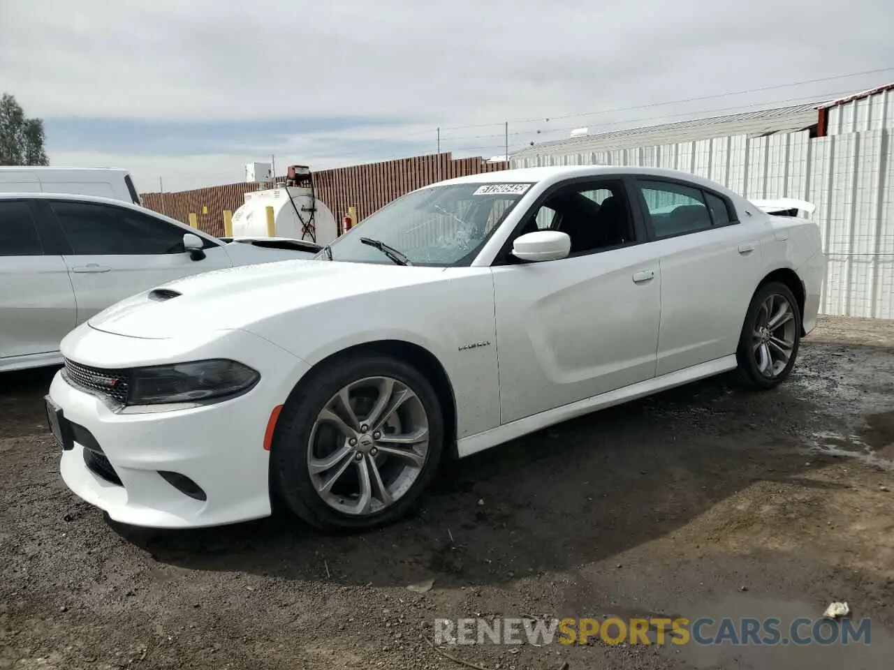 1 Photograph of a damaged car 2C3CDXCT8NH259293 DODGE CHARGER 2022