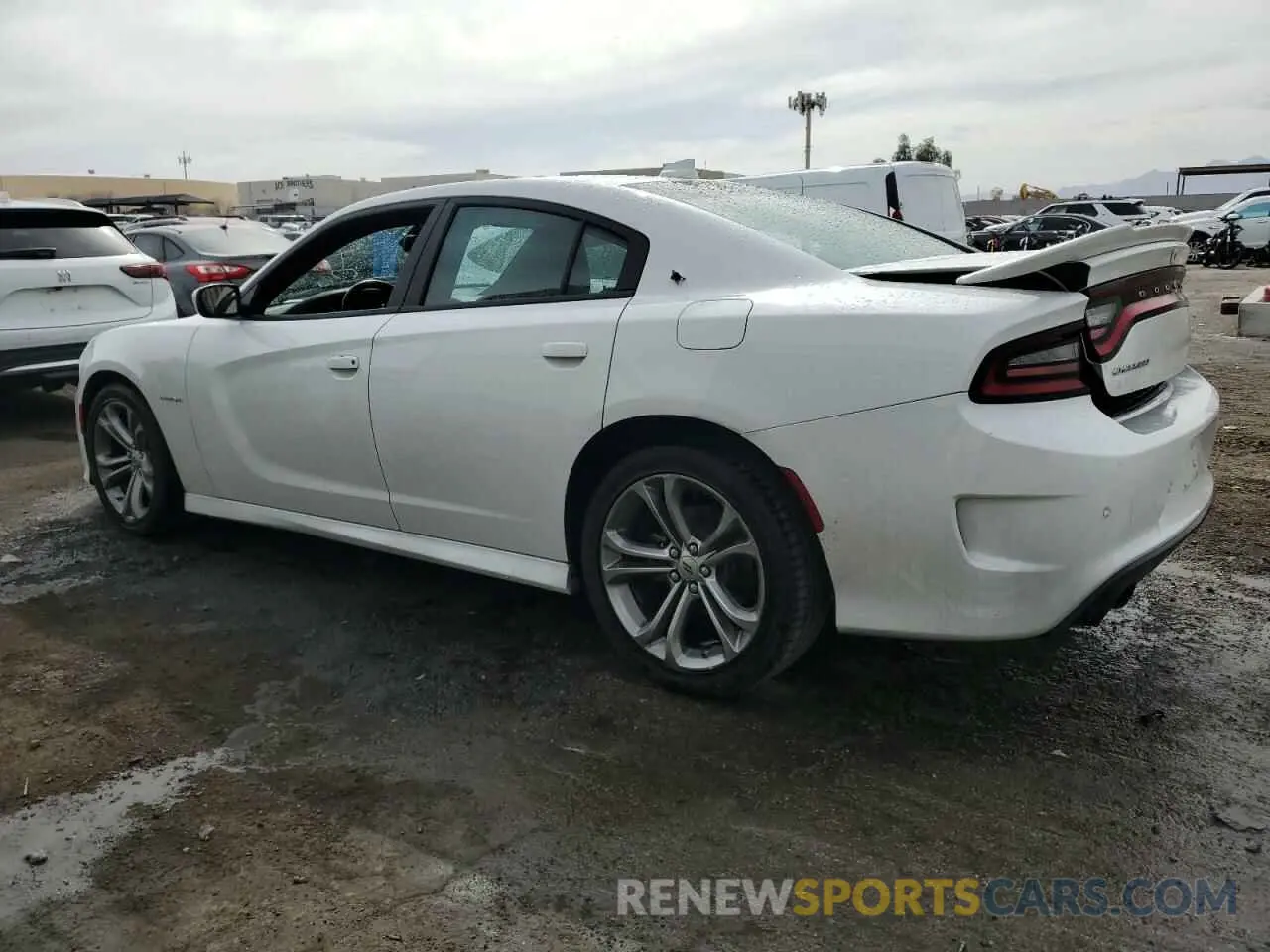 2 Photograph of a damaged car 2C3CDXCT8NH259293 DODGE CHARGER 2022