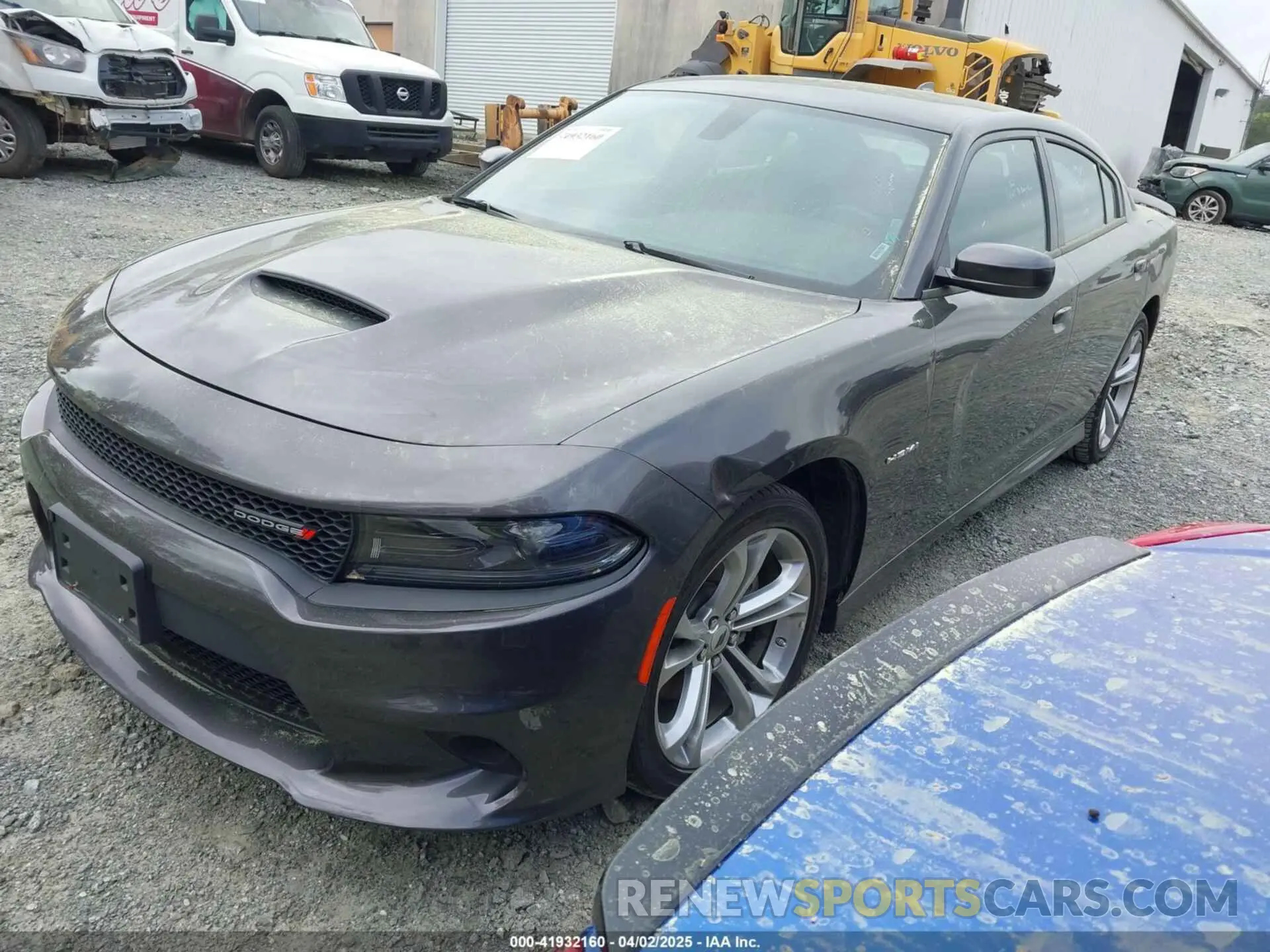 2 Photograph of a damaged car 2C3CDXCT8NH261335 DODGE CHARGER 2022