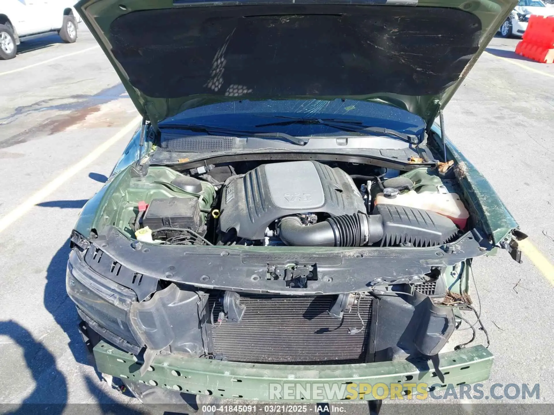10 Photograph of a damaged car 2C3CDXCT9NH114490 DODGE CHARGER 2022