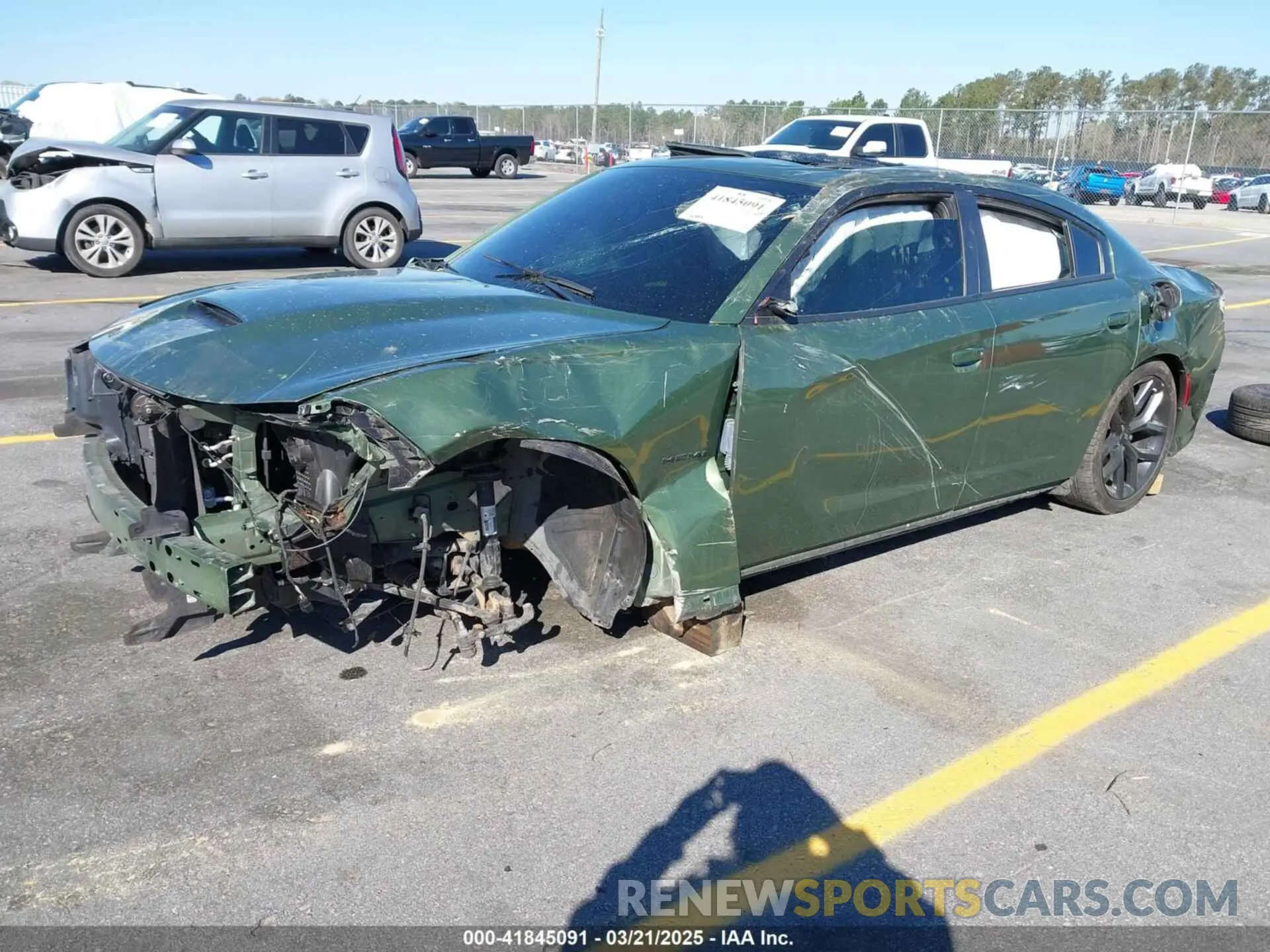 2 Photograph of a damaged car 2C3CDXCT9NH114490 DODGE CHARGER 2022