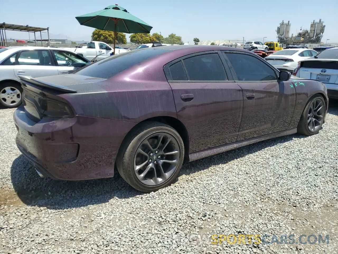 3 Photograph of a damaged car 2C3CDXCT9NH122234 DODGE CHARGER 2022
