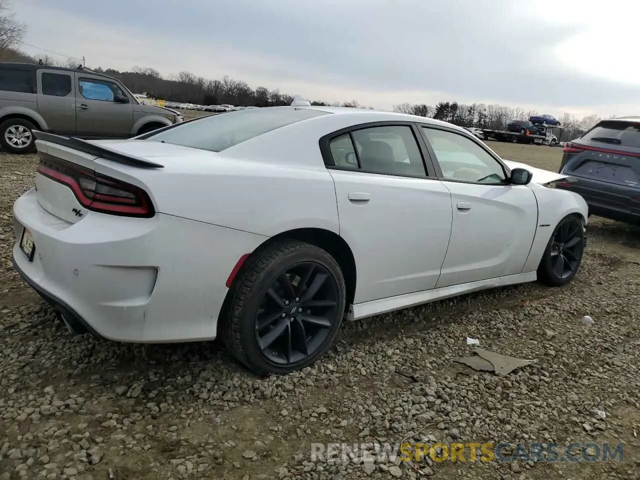 3 Photograph of a damaged car 2C3CDXCT9NH143326 DODGE CHARGER 2022